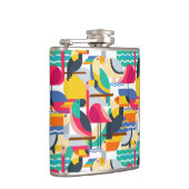 Flasques Oiseaux tropicaux géométriques (Droite)