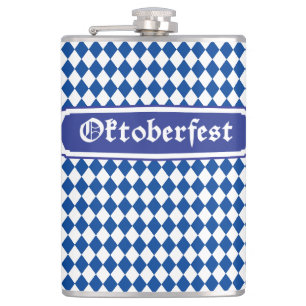 Flasques OKTOBERFEST festival de bière décoration motif ble