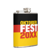 Flasques Oktoberfest Octoberfest drapeau allemand (Droite)