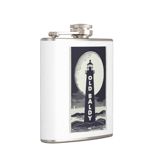 Flasques Old Baldy Lighthouse North Carolina Moon (Droite)