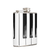 Flasques Old Piano Keys Drôle Cool (Droite)