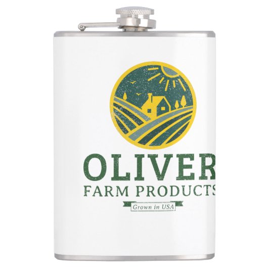 Flasques Oliver Farming (Devant)