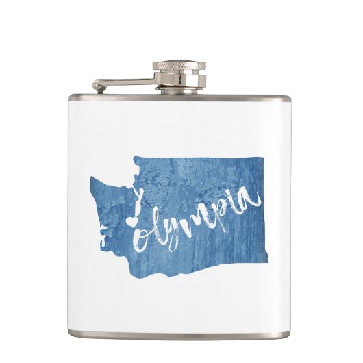 Flasques Olympia Washington Wood Grain (Devant)