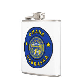 Flasques Omaha Nebraska (Gauche)