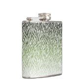 Flasques Ombre d'impression Wild Green Zebra (Droite)