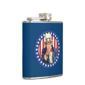 Flasques Oncle Sam Étoiles et rayures (Droite)