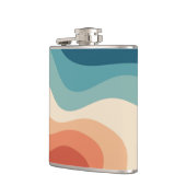 Flasques Ondes de style rétro (Gauche)