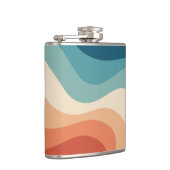 Flasques Ondes de style rétro (Droite)