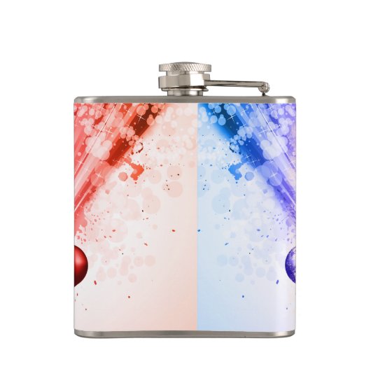 Flasques Options de fiole enrobée Heureuse Sainte-Valentin  (Dos)