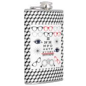 Flasques Optique Ophtalmologiste Opticien Motif (Droite)