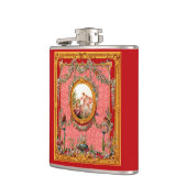 Flasques opulent baroque du XVIIIe siècle famille heureuse (Gauche)