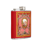 Flasques opulent baroque du XVIIIe siècle famille heureuse (Droite)