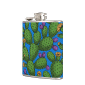 Flasques Opuntie de floraison en bleu (Gauche)