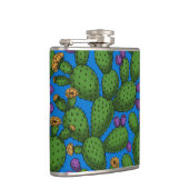 Flasques Opuntie de floraison en bleu (Droite)