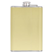 Flasques Or moderne Couleur d'eau fleurie de luxe (Dos)