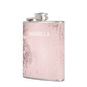 Flasques Or rose métal de luxe Personnalisé (Gauche)