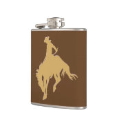 Flasques Or s'opposant de cheval du Wyoming (Gauche)