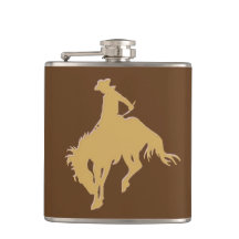 Or s'opposant de cheval du Wyoming