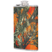 Flasques Orange Camouflage Design (Gauche)