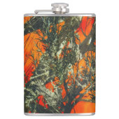 Flasques Orange Camouflage Design (Devant)