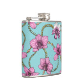 Flasques Orchidées et chaînes, roses et bleues (Droite)