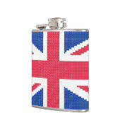 Flasques Original cross-stitch design Union Jack (Gauche)