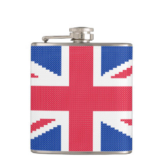 Flasques Original cross-stitch design Union Jack
