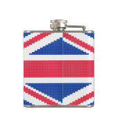 Flasques Original cross-stitch design Union Jack (Dos)