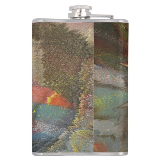 Flasques Original spin art (Dos)