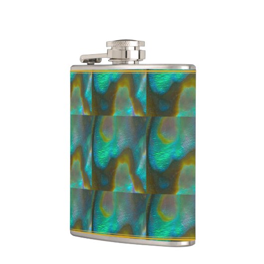 Flasques Ormeau Shell de vert bleu (Gauche)