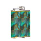 Flasques Ormeau Shell de vert bleu (Droite)