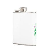 Flasques Ornamental Floral Flower Design – Elegant (Gauche)