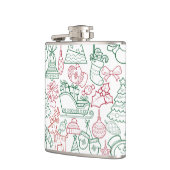 Flasques Ornements de Noël Motif 02 (Gauche)