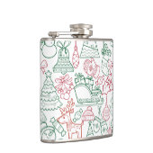 Flasques Ornements de Noël Motif 02 (Droite)