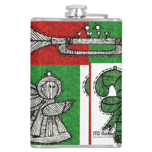 Flasques Ornements vintages (Dos)