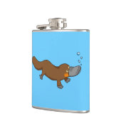 Flasques ornithorynque affiché par canard mignon (Gauche)