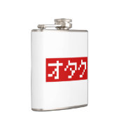 Flasques OTAKU 8 bits Pixel japonais Katakana BLOC (Droite)