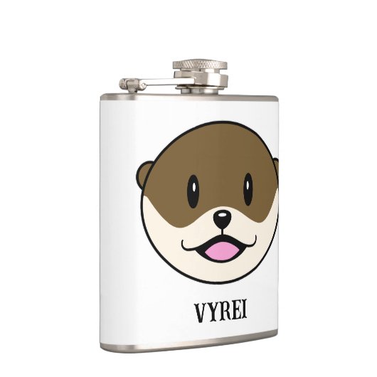 Flasques Otter souriant mignon (Droite)