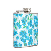 Flasques Oubliez-moi pas les fleurs d'aquarelle (Droite)