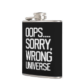 Flasques Oups, Désolé - Univers incorrect (Gauche)