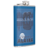 Flasques Ours dans le clair de lune - Cordova, Alaska (Droite)