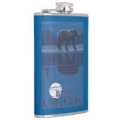 Flasques Ours dans le clair de lune - courbure, Orégon (Droite)