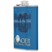 Flasques Ours dans le clair de lune - parc national de (Gauche)