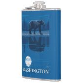 Flasques Ours dans le clair de lune - Washington (Gauche)