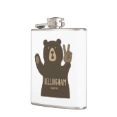 Flasques Ours de paix de Bellingham Washington (Gauche)