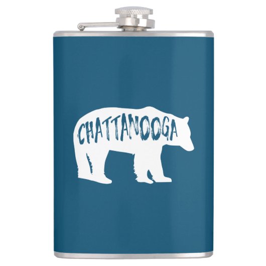 Flasques Ours du Tennessee Chattanooga (Devant)