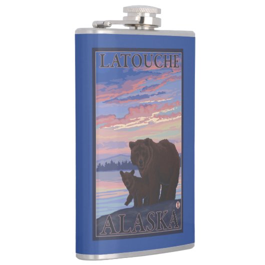 Flasques Ours et CUB - Latouche, Alaska (Droite)