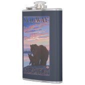 Flasques Ours et CUB - Skagway, Alaska (Gauche)