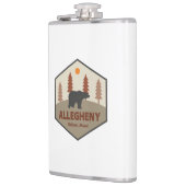 Flasques Ours forestier national d'Allegheny (Gauche)
