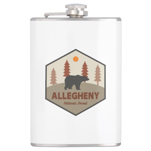 Flasques Ours forestier national d'Allegheny (Devant)